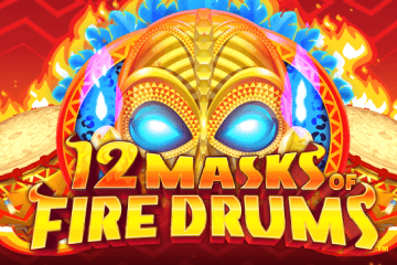 12 Masks of Fire Drum
